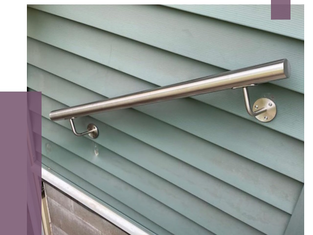 Поручни из нержавеющей стали в Вичуге от 7619 руб.  | ПРОЛЁТ-Вчг