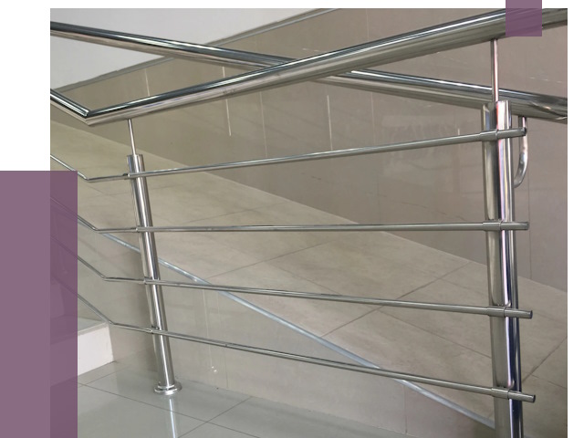 Изготовление поручней из нержавеющей стали в Вичуге