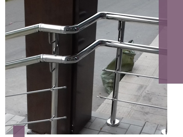 Монтаж поручней из нержавеющей стали в Вичуге качественно и быстро